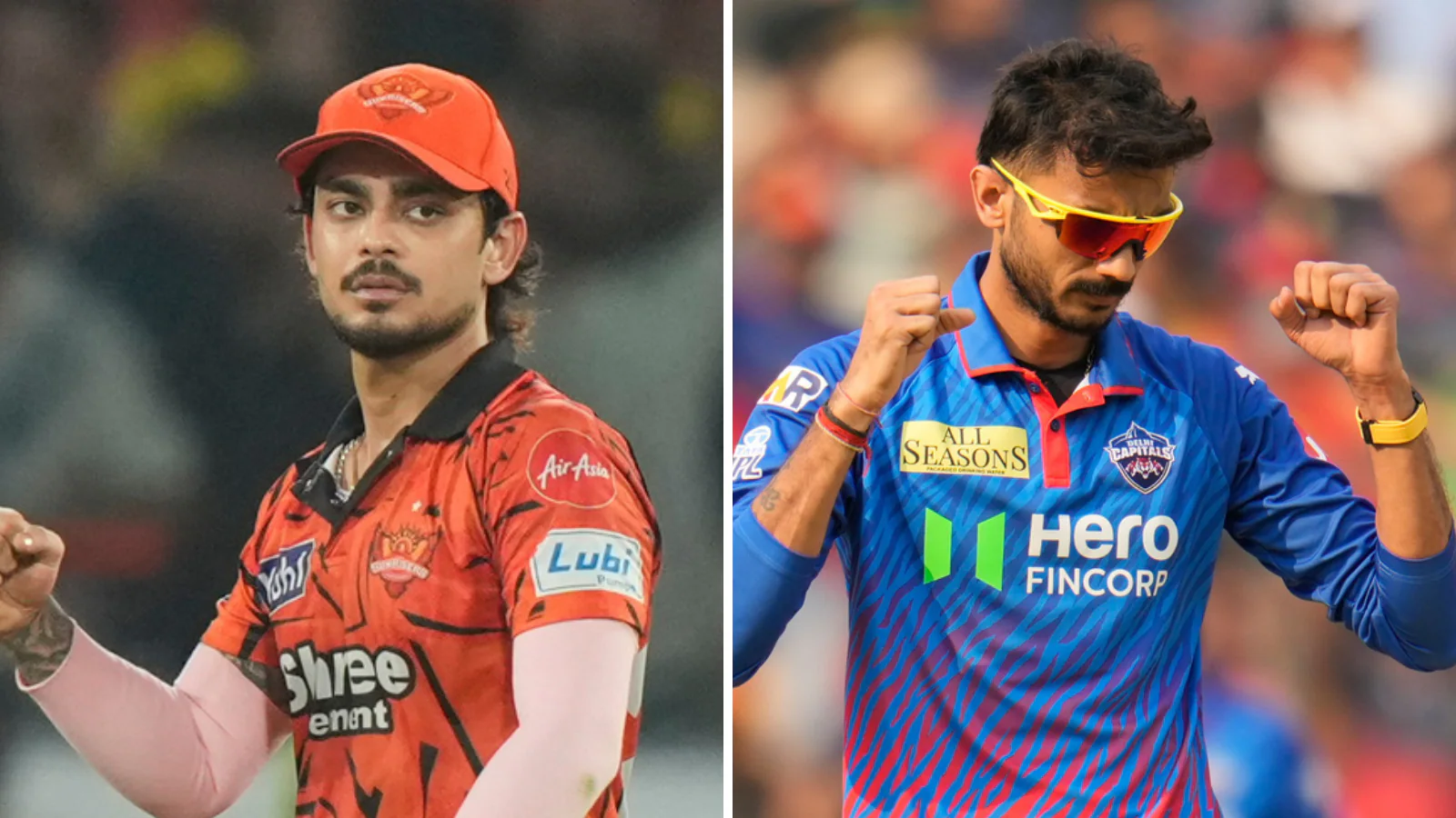 Abhishek Sharma celebrates his century for SRH against DC in IPL 2026