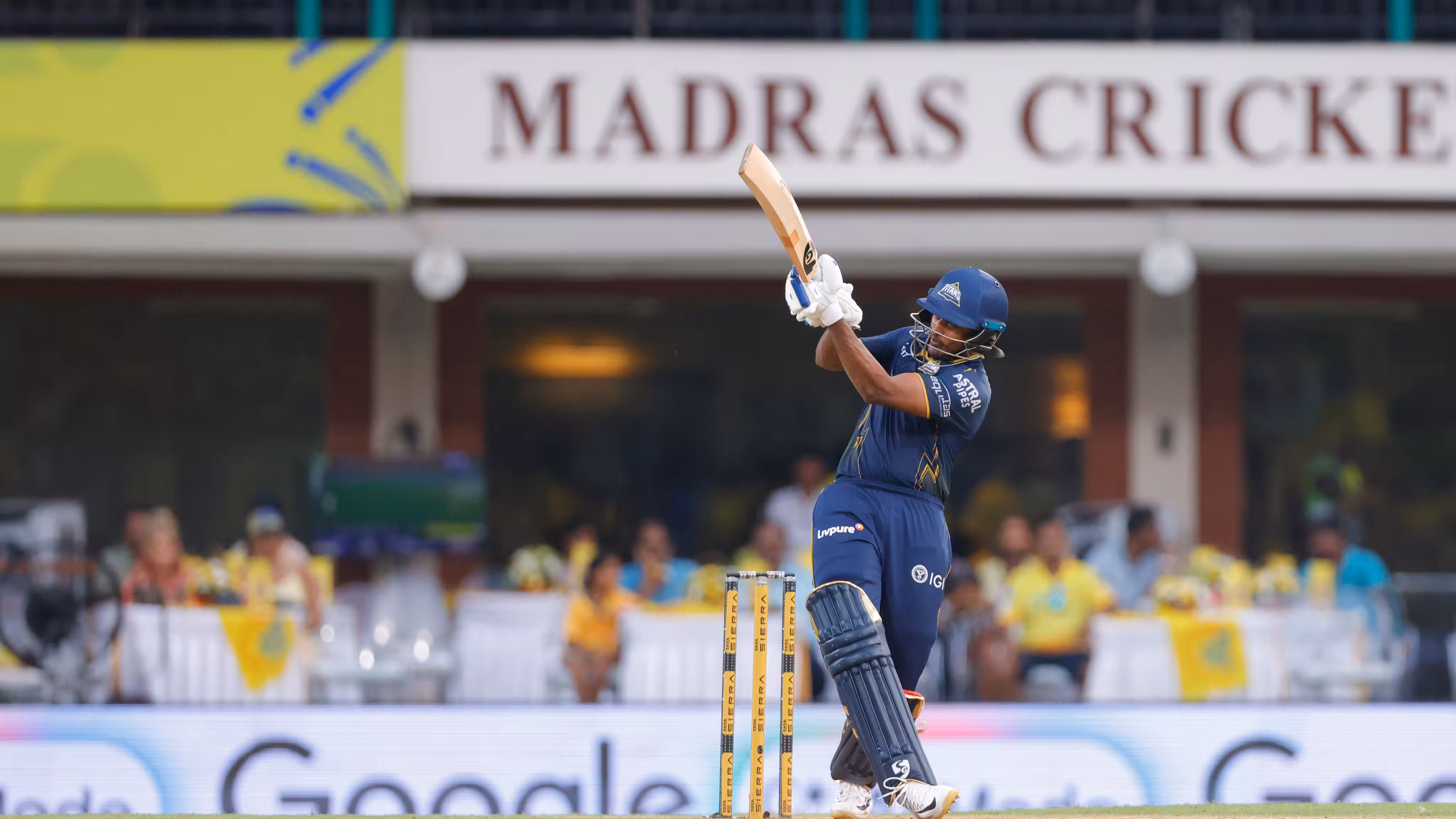 Kagiso Rabada celebrates a wicket for GT against CSK in IPL 2026